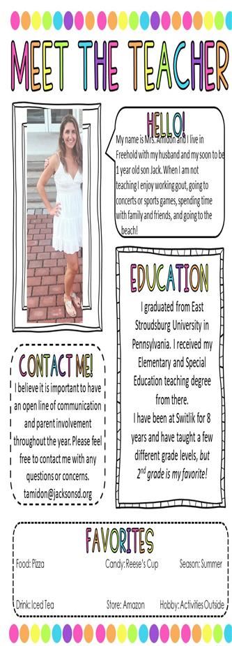 mEET THE tEACHER
